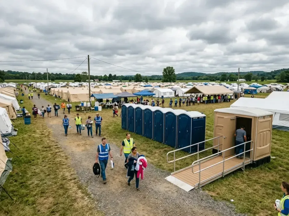 disaster-relief-camp-restrooms-010 — frequently asked questions, Dumpster & Portable Bathrooms Rental in Highlands, CA